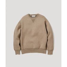 杢スウェット ニット プルオーバー