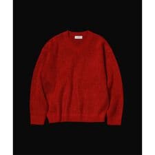 モヘアミックス オーバーサイズ Vネックニット