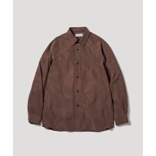 スエードタッチ レーヨン レギュラーカラーシャツ