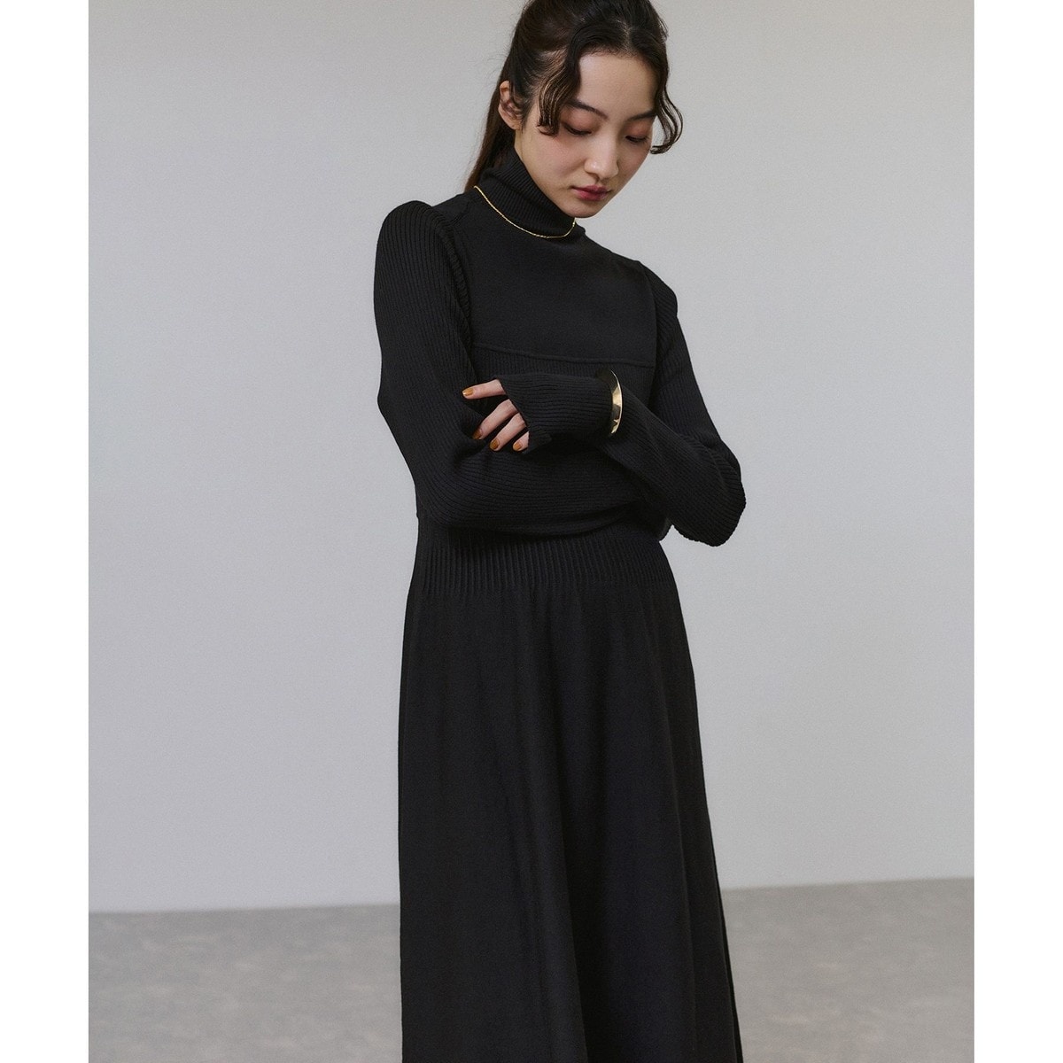 nude vintage×JOURNAL STANDARD】レースパッチワークワンピース