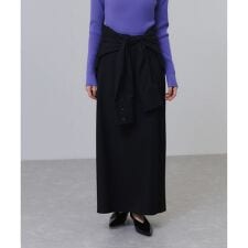 アダムエロペ(ADAM ET ROPE')の【一部WEB限定カラー】・【接触冷感】マルチWAYレイヤードシャツスカート