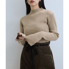【WEB限定】・【定番人気】ハイネックラメニットプルオーバー