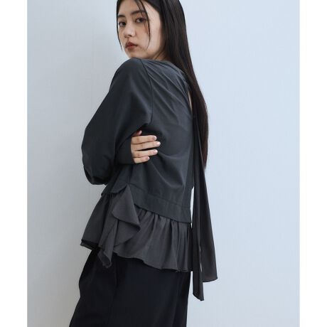 [^ԁFGAM55560]2025-26H~ADAM ET ROPE' FEMMEyMaterialz炩ȕ\ʊƃ}bgȎiȃJbg\[fނgɁA݂Ɛ̓VL[ŏ_炩ȕzfނgpByDesignzg̓{NV[ő̂jƂ̂TCWOŁAɂ̓_ɗh郉btʑfނŃhbLOAtF~jȈۂɁBݕVL[ȕʑfނ˂twʂŌׂ悤{dlɁBtɂЂƌтŐ炵ĂA{тŃtF~jȃANZgɂĂp\BOŒpł2WAYdlB݂͂ƃjAX̂VJbeBOɁByColorzubNA`R[AItzCg3FWJByStyling PointzJWAȃfjn[tpcɃEh~[ȂǂŃtȃX^CO߁B---------------:It̂݁Aⓧ藠n:ȂLk::Ȃň:J:Ԃ---------------fg:160cm size:Fg:164cm size:FiubNpEp[}wAj