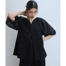 【WEB限定】シアーパフスリーブブラウス