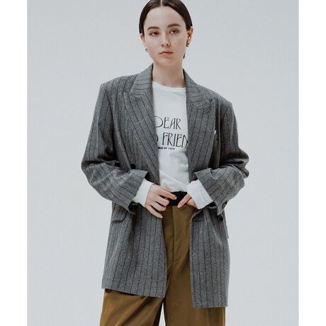 [^ԁFGAV25030]2025-26H~ADAM ET ROPE' FEMMEyMaterialzVNlbṽcC[hfށBE[̑fނ肠[݂̂J[́BXgCvƃ`FbN2œWJByDesignzƂTCYłȂꊴ̂I[o[WPbgB_uuXgƃs[NhyŃ}jbVȕ͋CɎdグACeB̏d˃{^⋹|PbgɃ|Pbg`[tCNȕi}ƂŗVѐSƉ؂₩vXBiɂ̓zCg̃lfނgpB}₷ȈՂȎdl̗pĂACyɎ̂yColorzO[~ubNXgCvƃ_[NuE~L`FbN2FWJByStyling Pointzfނ̃cC[h`FbNV[gpc(i:GAS25030)킹߁BChpcfjAjbgpc킹---------------:Ȃn:Lk:Ȃ:Ȃň:J:{^J|Pbg:\tbv|Pbg2A|Pbg1---------------fg:164cm size:38