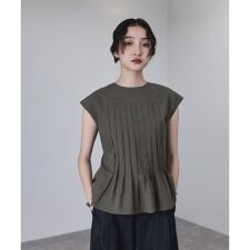 サステナブル】タックフレアジレブラウス | アダムエロペ(ADAM ET ROPE 