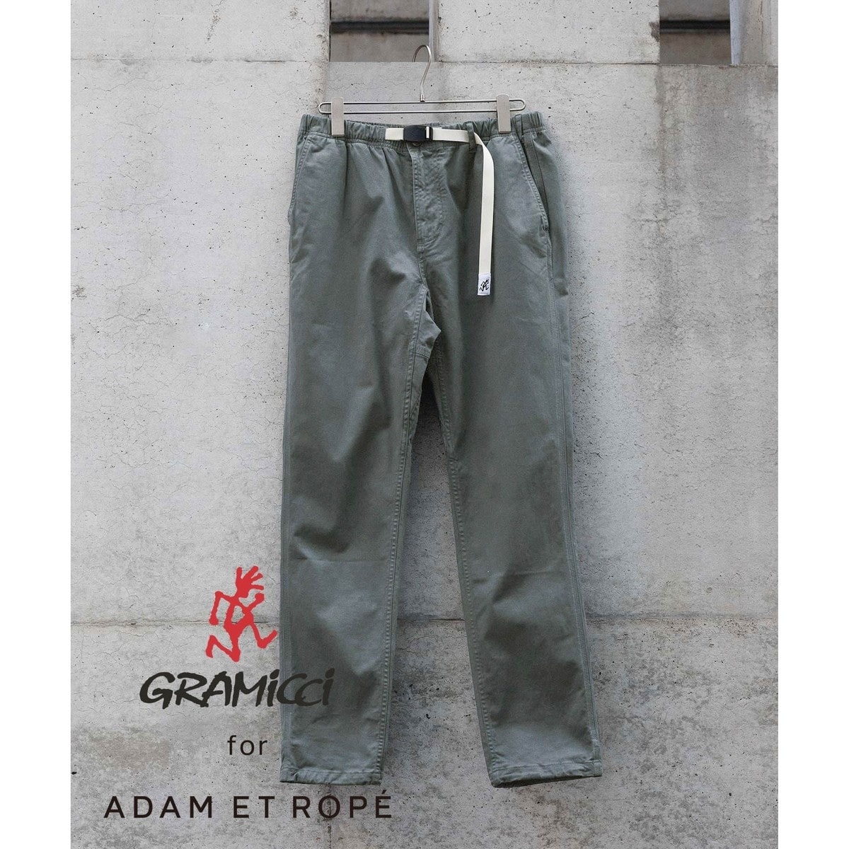 グラミチ アダムエロペ NNパンツ ガーメントダイ タイトフィット M オリーブ ADAM ET ROPE'｜《別注》【GRAMICCI / グラミチ】NN PANTS