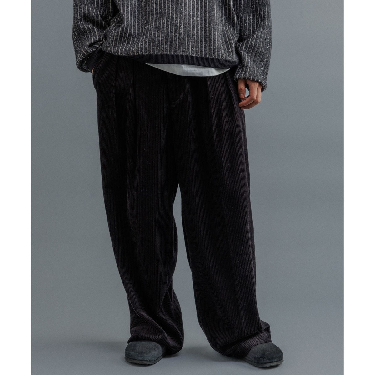 ダブルニー デニムパンツ ORANGE LABEL コーデュロイ 2点セット WEB