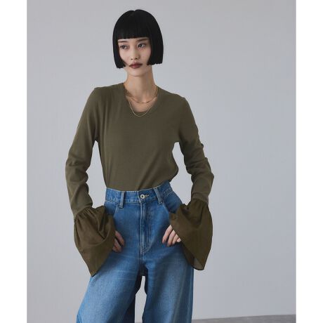 [^ԁFGAM25170]2025-26H~ADAM ET ROPE' FEMMEyMaterialz[̂炩ȍ׃uJbg\[nBȂ₩ŐSn悢G肪́ByDesignzؚȍ׃ul̃JWAX^CiグĂA炩ȗSn悢N[lbNvI[o[BVĉ悤Ȃⓧ̂zŎdグ邱ƂŁAّfނ̃tAVGbgڂ䂭fUCBꖇł̒p͂ACi[ƂăC[hɂd󂷂ꒅBɕtĂJtX{^p[Ȃ̂Ã|CgByColorzNVJȃubNAuEXCNȕ͋Cō킹₷zCgAJ[Ľv3FWJByStyling PointzۓIȃtAX[uJtX͂̃fUCȂ̂ŁAgbvXƂĈꖇŒpVvɃXbNXpcfjȂǂ킹As[X̃Ci[ɂЁBWPbgjbg̃Ci[Ƃđz啔`X^CO߁B---------------:₠藠n:ȂLk::Ȃň:┖J:Ԃ|Pbg:Ȃ---------------fg:165cm size:F