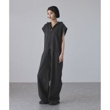 裏毛フーディロンパース