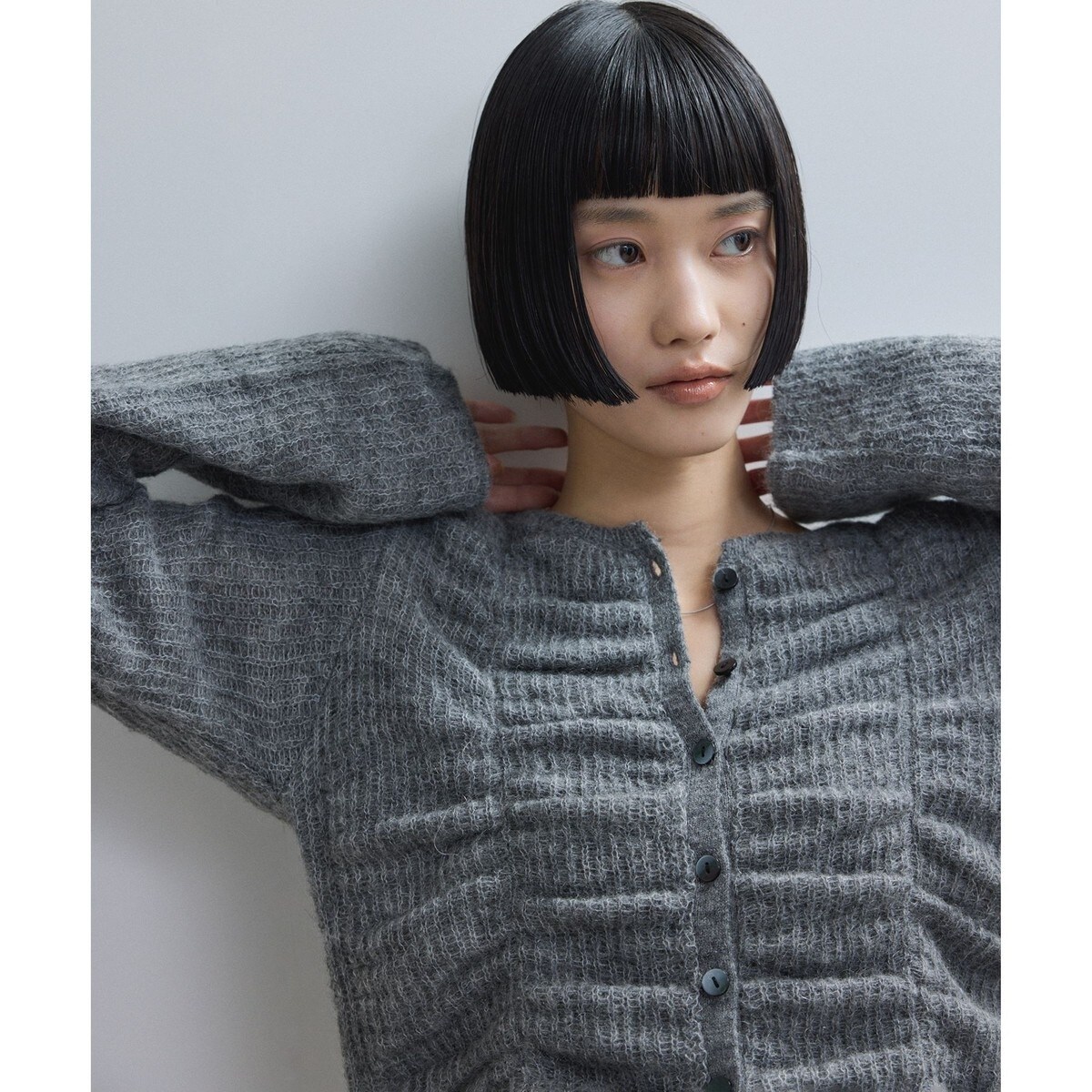 アダムエロペ　ADAM ET ROPÉ FEMME メッシュニットブルゾン ADAM ET ROPÉ FEMME(アダム エ ロペ ファム) / 【WEB限定