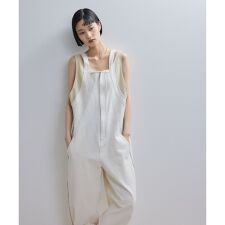 【WEB限定】バイカラーサロペット