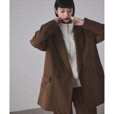 アダムエロペ(ADAM ET ROPE')の【サステナブル】ダブルブレストジャケット
