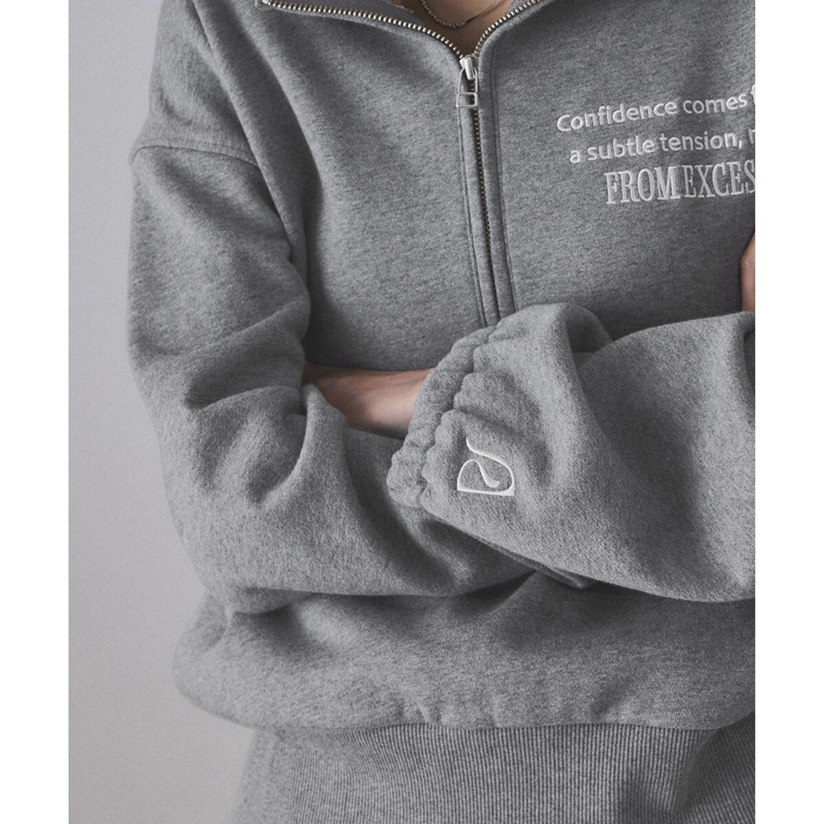 サステナブル】ハーフジップスウェット | アダムエロペ(ADAM ET ROPE