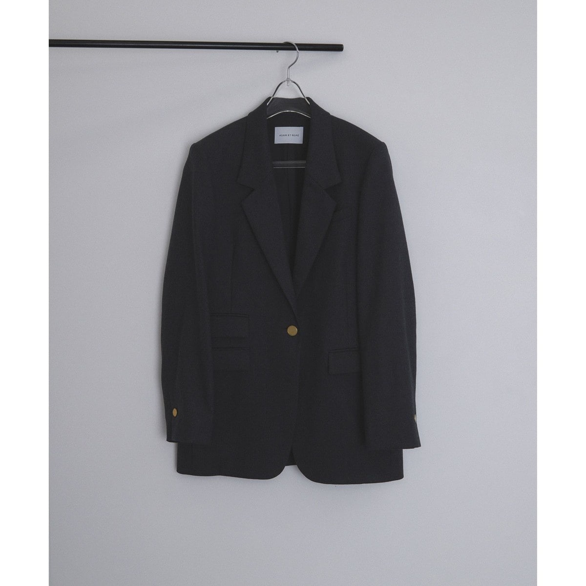 【Yz.】ADAM ET ROPE' ウールオーバージャケットコート SALON adam et ropé(サロン アダム エ ロペ) ジャケット