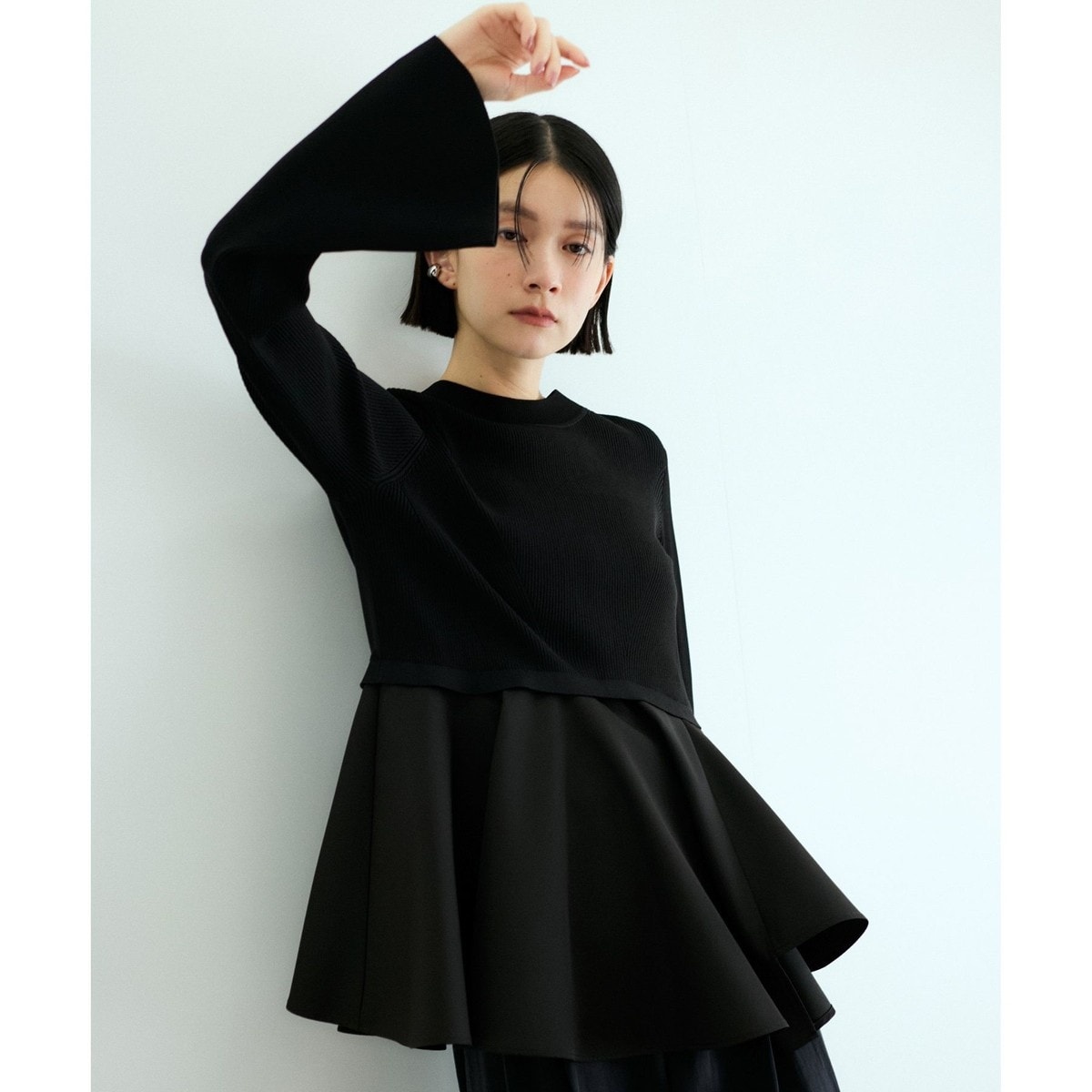 サステナブル】チュールキャミセットTEE | アダムエロペ(ADAM ET