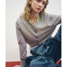 アダムエロペ(ADAM ET ROPE')のモヘアミックスセットニットカーディガン