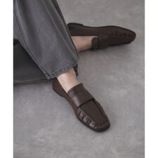 ソフトギャザーローファー/撥水・晴雨兼用