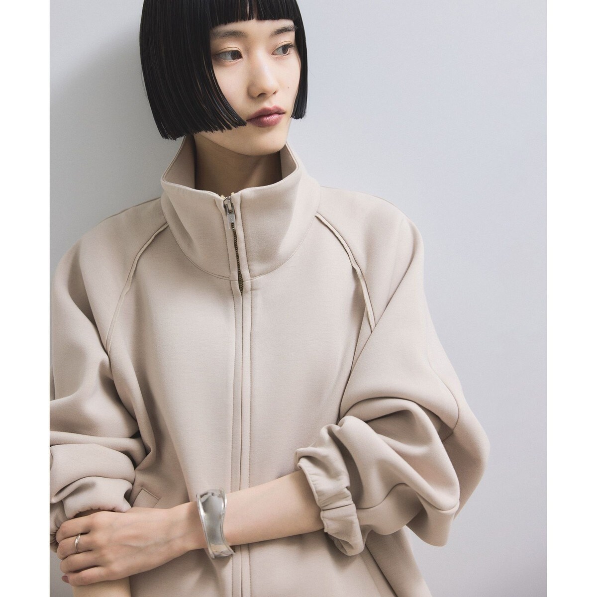 WEB限定】ダンボールコクーンブルゾン | アダムエロペ(ADAM ET ROPE