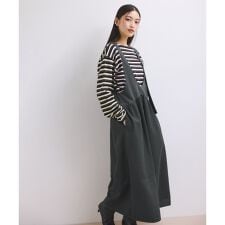 【WEB限定】ディープネックAラインワンピース