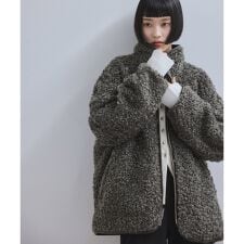 アダムエロペ(ADAM ET ROPE')の【WEB限定】リバーシブルボアブルゾン