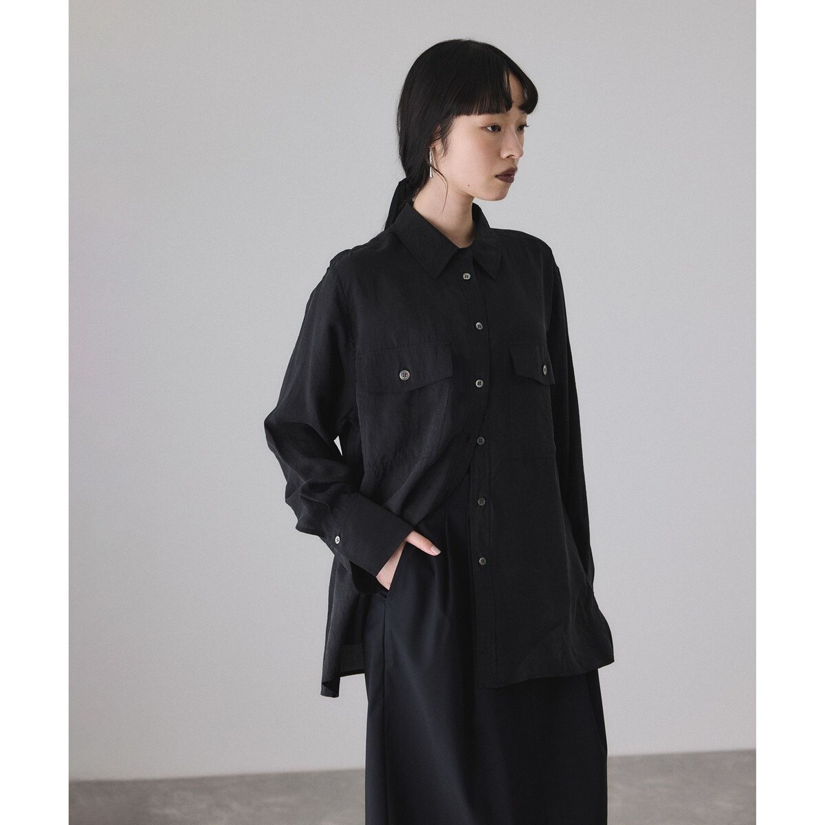 サステナブル】バテンレースコンビシャツ | アダムエロペ(ADAM ET ROPE