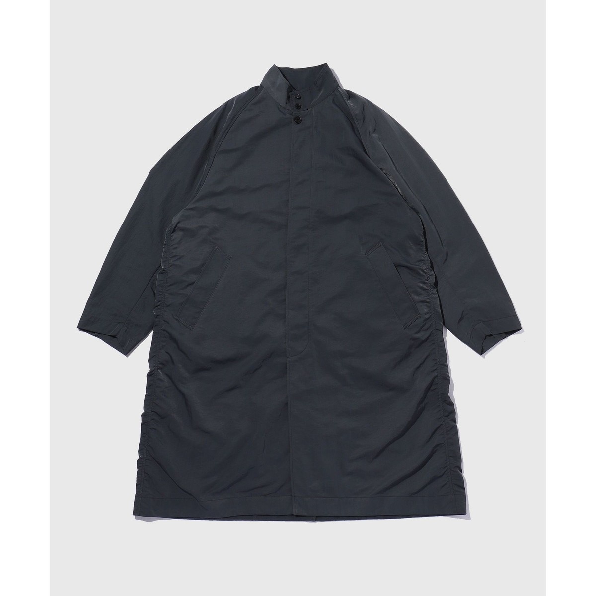 「HYBRID TWEED」ステンカラーコート ADAM ET ROPE'（アダムエロペ）の「【HYBRID TWEED】オーバー