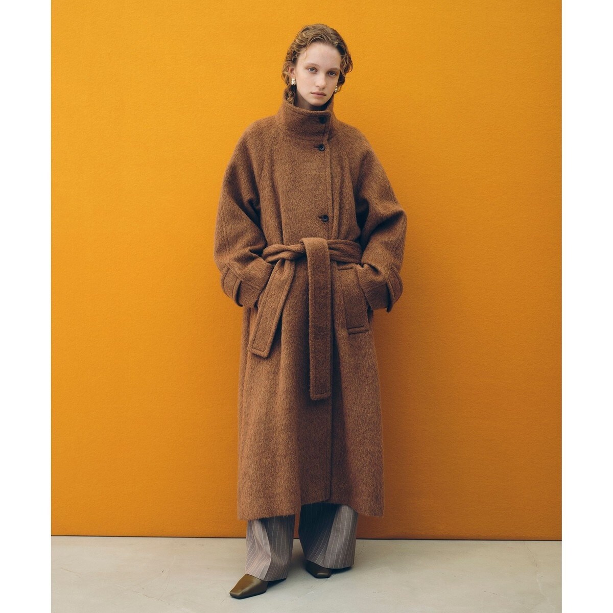 スタンドカラーマキシコート | アダムエロペ(ADAM ET ROPE') | マルイ