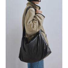 アダムエロペ(ADAM ET ROPE')のボックスギャザーワンショルダーバッグ