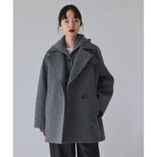 アダムエロペ(ADAM ET ROPE')のウールボンディングミドルコート