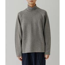 アダムエロペ(ADAM ET ROPE')の《リバーシブル》カシミヤブレンド オフタートルニット