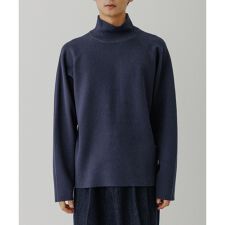 アダムエロペ(ADAM ET ROPE')の《リバーシブル》カシミヤブレンド オフタートルニット