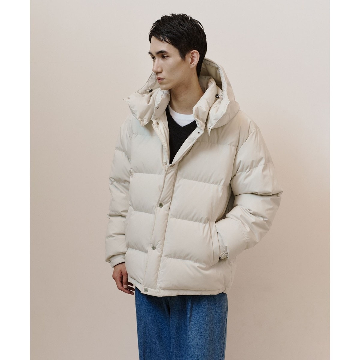 NOIR】ハイブリッドダウンジャケット | ジュン＆ロぺ(JUN&ROPE