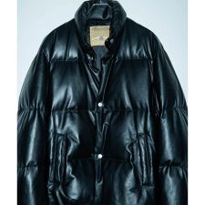 アダムエロペ(ADAM ET ROPE')の《別注》【AVIREX for ADAM ET ROPE'】レザーダウンジャケット