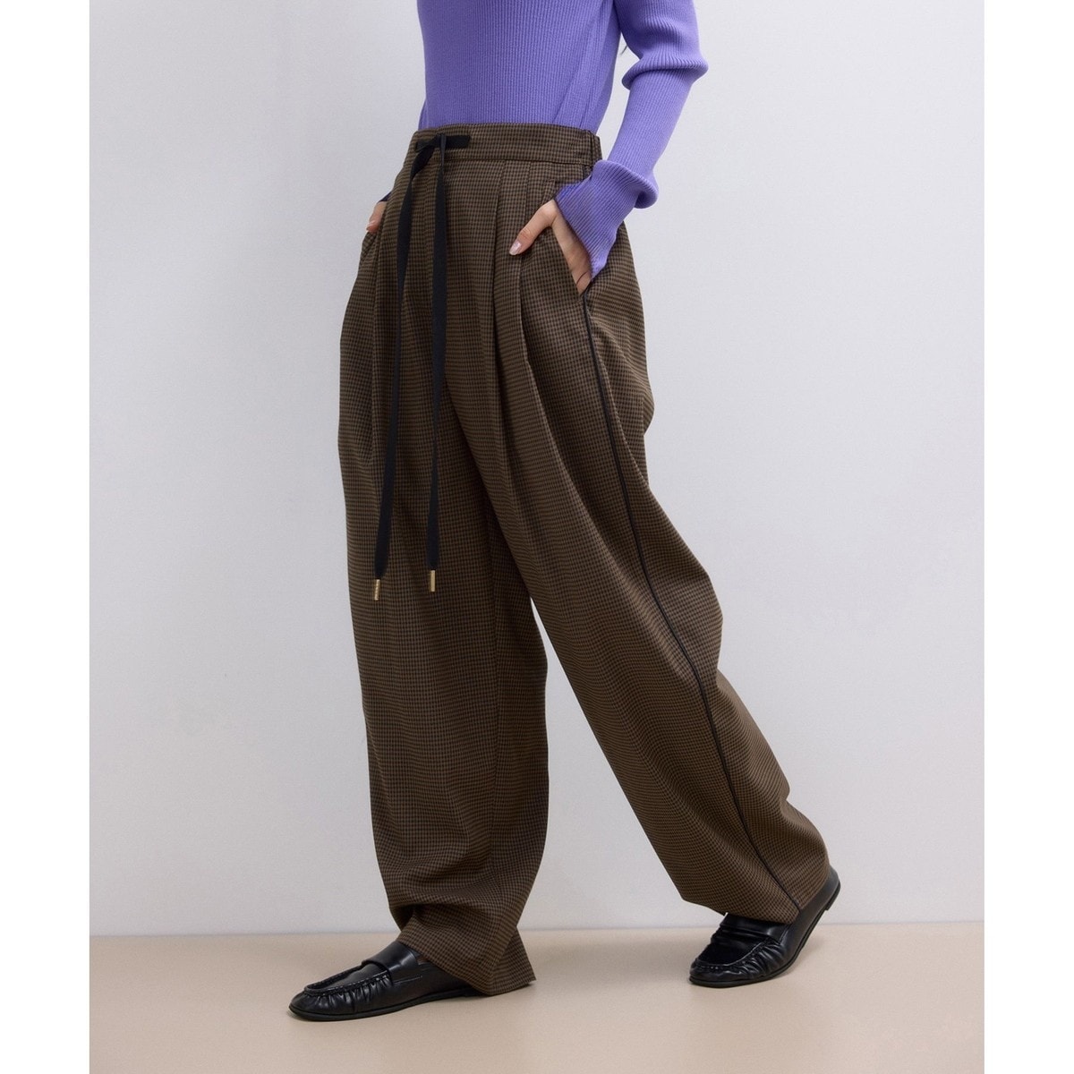 サイドレーストラックパンツ　アダムエロペ サイドレーストラックパンツ（その他パンツ）｜ADAM ET ROPE