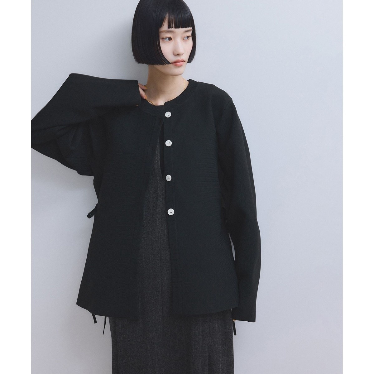 WEB限定】・【新色追加】チュール刺繍カーディガン