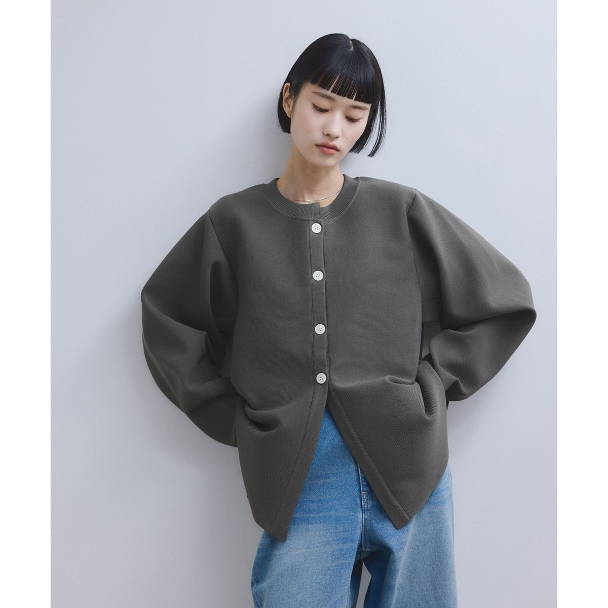 WEB限定】・【新色追加】チュール刺繍カーディガン