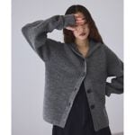 イタリアンウールフーディーカーディガン | アダムエロペ(ADAM ET ROPE  