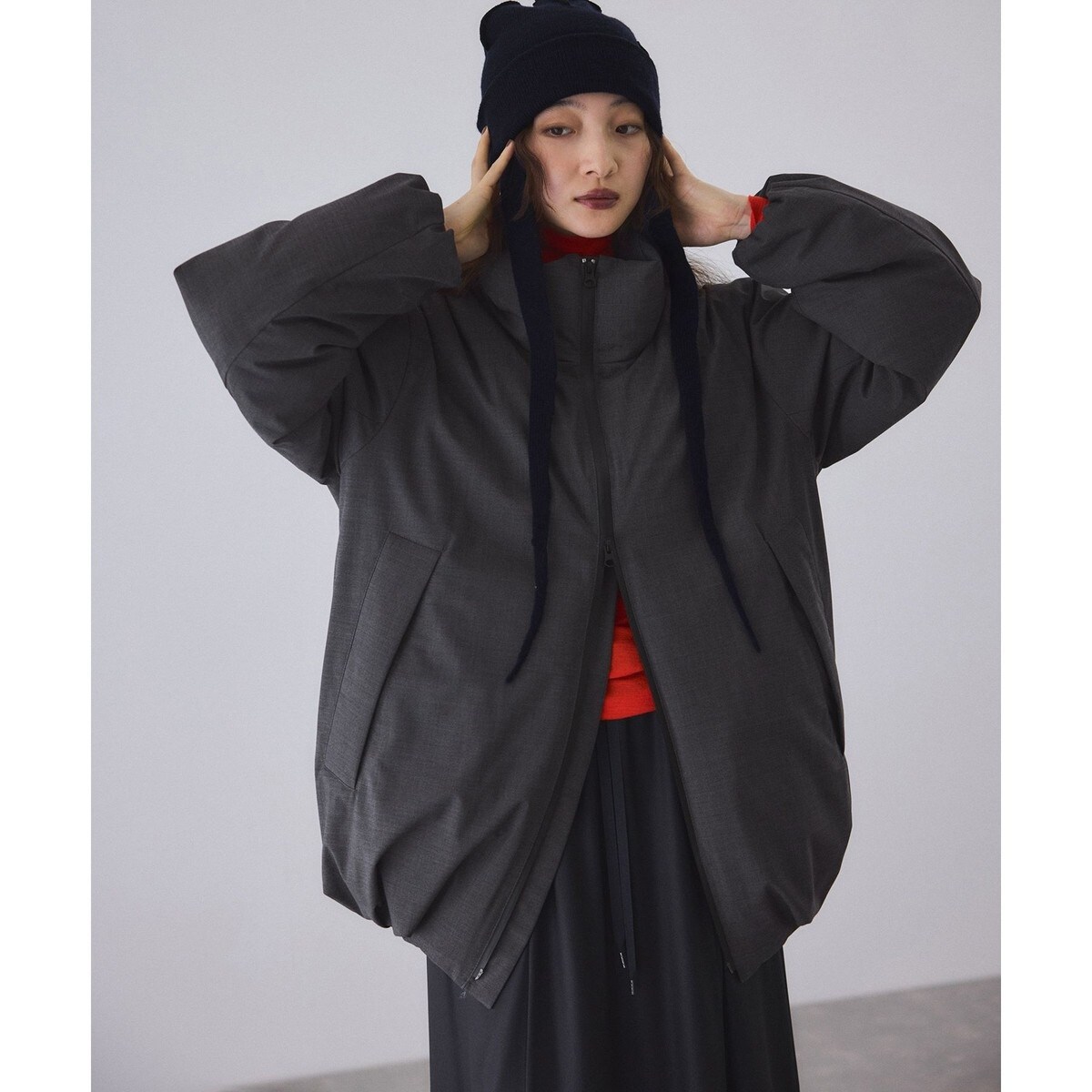 :Chacott  中綿ダウンロングコート Chacott（チャコット）の「中綿ダウンロングコート（ダウンジャケット