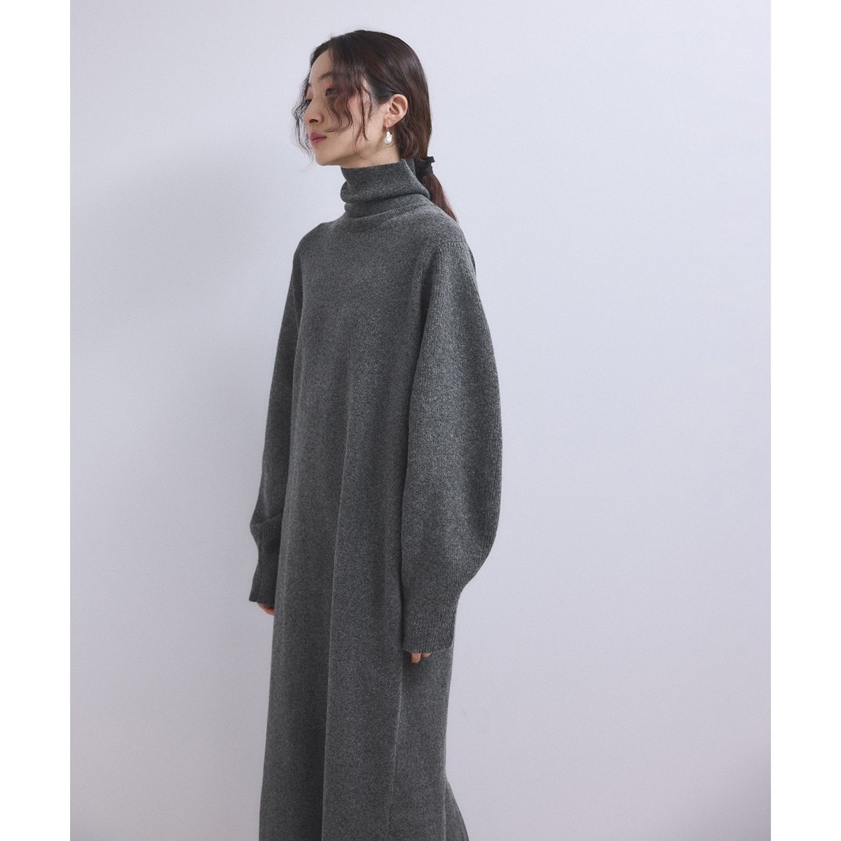 WEB限定】スウェットコンビベルテッドワンピース | アダムエロペ(ADAM