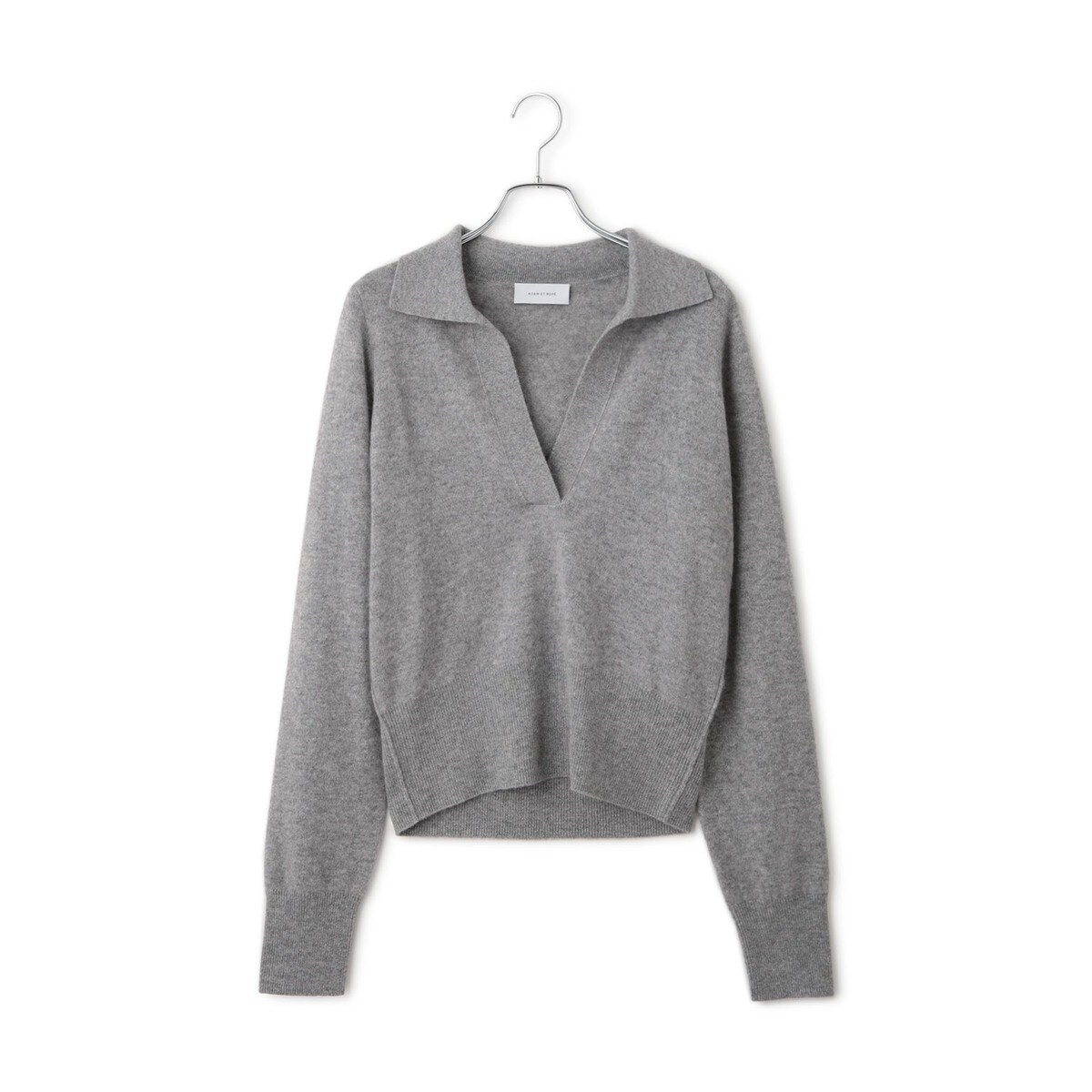 IENA Lora&Festa カシミヤニット グレー Lora&Festa カシミヤニット | イエナ(IENA) | マルイウェブチャネル