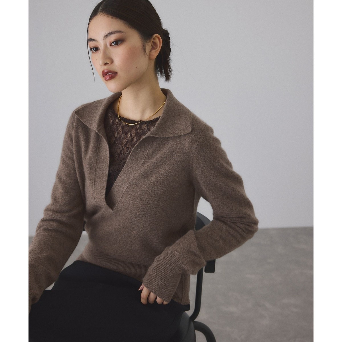 Lora&Festa カシミヤニット | イエナ(IENA) | マルイウェブチャネル