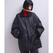 アダムエロペ(ADAM ET ROPE')の【サステナブル】リバーシブルドロストキルティングブルゾン/撥水