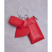 アダムエロペ(ADAM ET ROPE')の【WEB限定】マルチポーチ付きショルダーバッグ