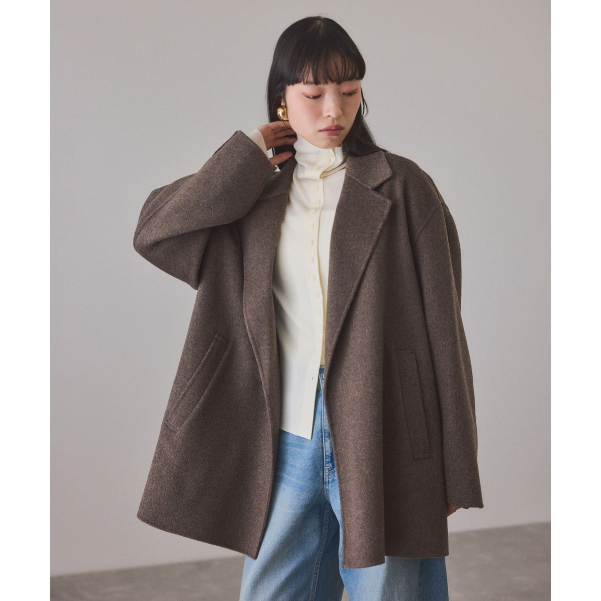 アダムエロペ シアーシャツジャケット 楽天市場】ビッグカラーシアーシャツジャケット／アダムエロペ（ADAM