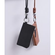 アダムエロペ(ADAM ET ROPE')の【WEB限定】カードケース付きチャームストラップ
