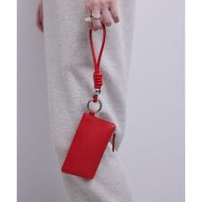 アダムエロペ(ADAM ET ROPE')の【WEB限定】カードケース付きチャームストラップ