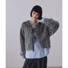 アダムエロペ(ADAM ET ROPE')のアルパカフラッフィーカーディガン