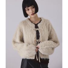 アダムエロペ(ADAM ET ROPE')のアルパカフラッフィーカーディガン