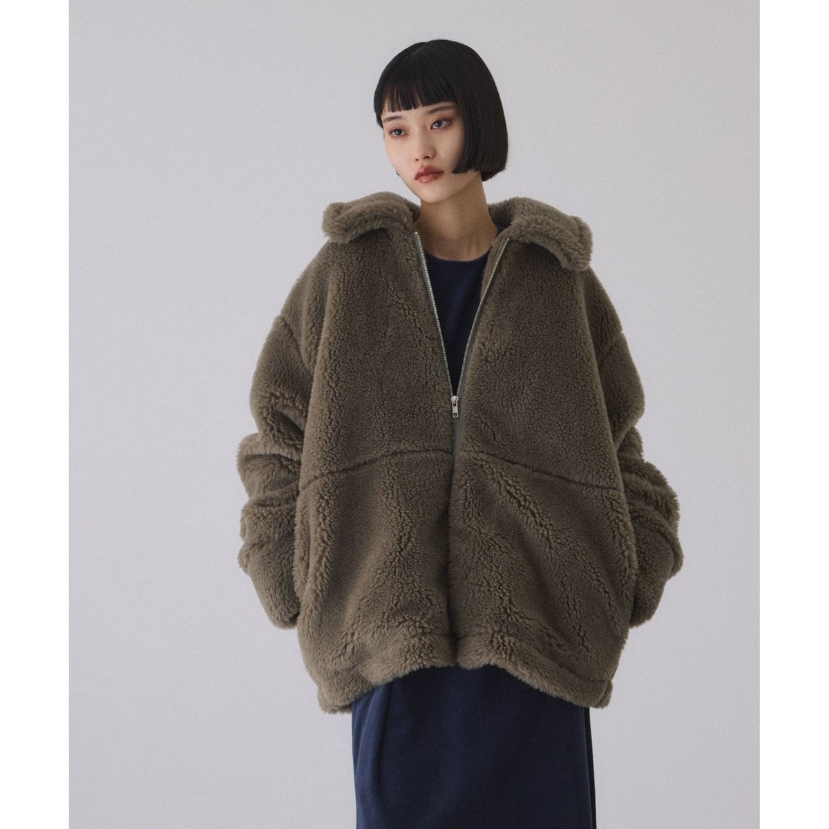 Super120'sウールブルゾン | アダムエロペ(ADAM ET ROPE') | マルイ